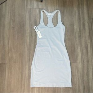 Aritzia Babaton Contour Racer Dress - Cement Blue